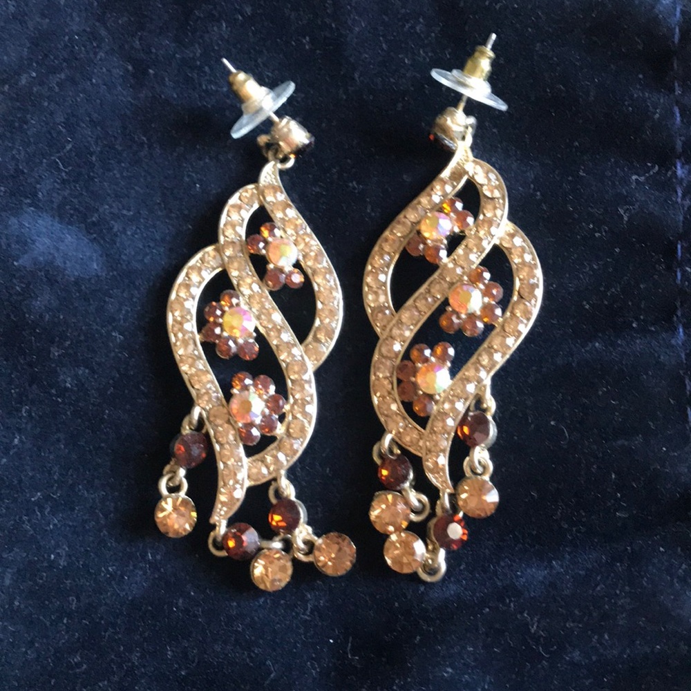 Gold Costume Earrings